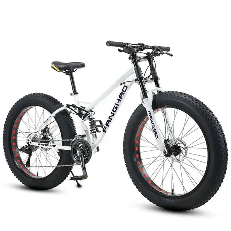 Factory 26 Inch Fat Bike 4.0 Fat Tire 6061 Alloy Mountain Bike 9Speed Beach Cycling Cycle MTB Fatbike Snow Bicycle Bicicletas