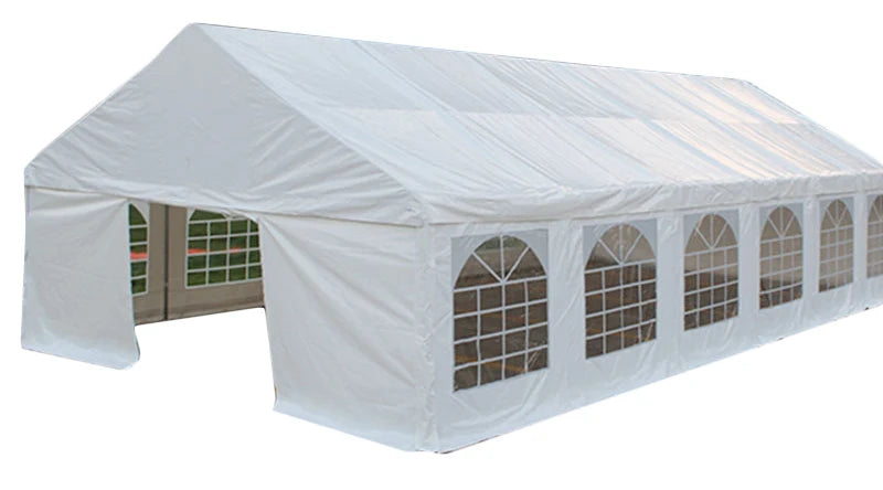 20' X 40' Upgraded Galvanized Heavy Duty PVC Party Tent Canopy Shelter with Removable Window Walls PVC Wedding Tent
