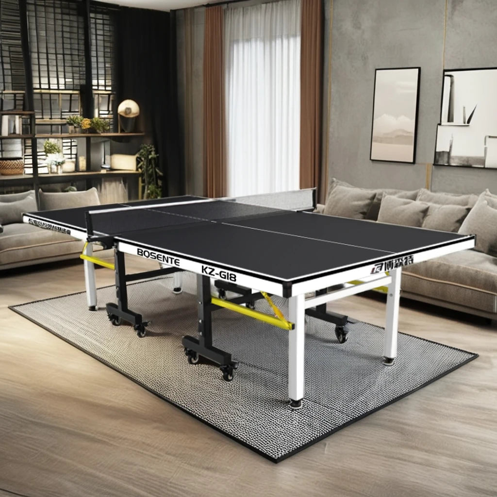 2024 Indoor/Outdoor MDF Folding Table Middle-Size Family Training Table for Pingpong Table Tennis